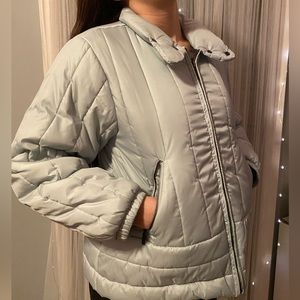 Diesel Blue Puffer Jacket